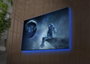 Wallity Lienzo Decorativo Iluminado con LEDs Multicolor ABD-007